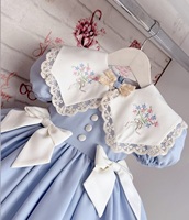Robe de princesse pour enfants en satin floral entièrement personnalisable Jiefute, OEM/ODM, étiquette privée, broderie, motif, monogramme, logo, vêtements de boutique