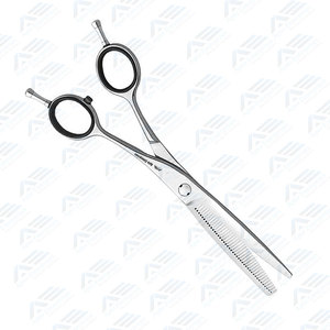 กรรไกรซอยผมสแตนเลส Barber Salon ยี่ห้อ Apto Enterprises รุ่น AE-6733 เป็นมิตรกับสิ่งแวดล้อม ใช้ซ้ำได้ ออกแบบตามสั่ง - Product Image 3