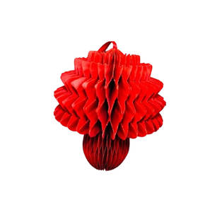 Adornos de nido de abeja navideños hechos a mano, decoración festiva del hogar y artículos colgantes de árbol de Navidad, suministros para fiestas - Product Image 1