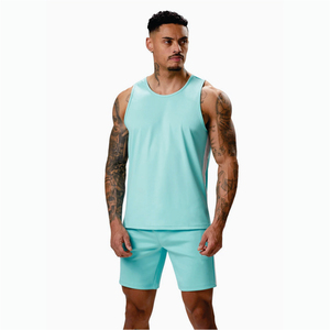 Wholesale Custom Plus Size Men Cotton Stringer Y <b>Back</b> Running Sports Gym Men's Bodybuilding Tank Tops - Product Image 2