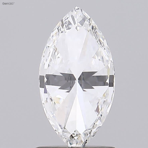 H Color VS2 Clarity taille 1.00 ct diamant poli en forme de Marquise HPHT-CVD diamant bijoux diamants en vrac - Product Image 2