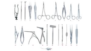 ชุดเครื่องมือผ่าตัดวิทยาศาสตร์และศัลยกรรมชุดเครื่องมือผ่าตัดโรคต้อหินด้วยไมโคร - Product Image 4