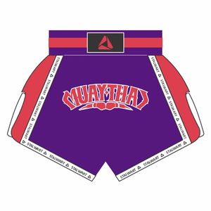 Lo más nuevo y elegante 100% poliéster Muay Thai Short Training Colorful Muay Thai Shorts Boxeo MMA Shorts Gym Boxing Shorts para niños - Product Image 5