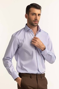 Camisas informales de oficina para hombre a medida personalizadas de algodón de talla grande 100% al por mayor para estilo de ropa de trabajo - Product Image 2