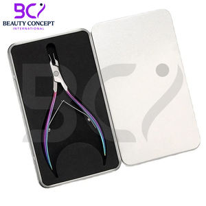 Herramientas Profesionales de Manicura y Pedicura de Acero Inoxidable Color Arcoíris, Agarre Fácil, Ligeras, Duraderas, con Mandíbula Ancha - Product Image 4