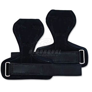 Nw Llegada Ganchos Heavy Duty y Gym Muñequera Levantamiento de pesas Agarre Gancho Fitness Muñequeras Barra de mano - Product Image 2