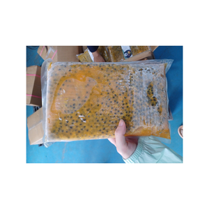 Pulpa de maracuyá congelada natural sabor tropical rico agridulce listo para la fabricación de servicio de alimentos - Product Image 1