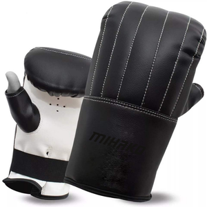 Gants de boxe personnalisés pour boxeurs professionnels OEM / Gants de frappe en cuir Gants de boxe imperméables pour l'extérieur - Product Image 5