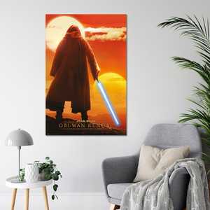 Póster Impreso Digitalmente de Star Wars Kenobi Twin Suns, Decoración para el Hogar, Pancarta de Plástico - Product Image 3