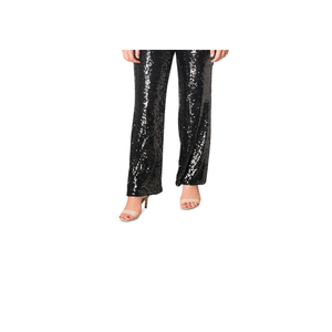 Dress the Population Tuta da Donna Nera con Paillettes e Scollo a V, Taglia Media, per Feste - Product Image 6