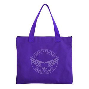 กระเป๋าโท้ทไนลอนพรีเมียมพิมพ์ลายตามสั่งพร้อมหูหิ้วเชือกสำหรับสุภาพสตรี-ใช้ได้ทุกฤดูกาล รับทำโลโก้ตามสั่ง - Product Image 4