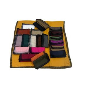 Professional Manufacturer's High Quality Women's <b>Embroidered</b> Wool <b>Shawl</b> Soft Fabric for Winter-Bulk Quantity Available - Product Image 4