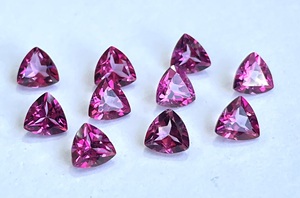 บุษราคัมสีชมพูธรรมชาติล้านล้าน3มม. ถึง8มม. คุณภาพสูงสุด-สีชมพู Topaz ล้านเหลี่ยมเพชรพลอยคุณภาพสูง - Product Image 4