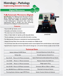 ROTARY <span class=keywords><strong>microtome</strong></span> kỹ thuật số tự động <span class=keywords><strong>microtome</strong></span> cho phòng thí nghiệm mô học mô học và bệnh lý bán tự động quay <span class=keywords><strong>microtome</strong></span> bệnh lý - Product Image 4
