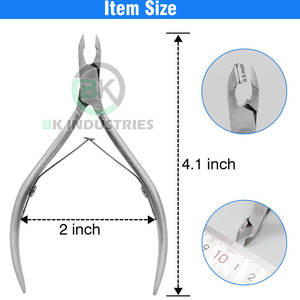 Cortaúñas de Acero Inoxidable de Último Diseño, Calidad Profesional, Cortaúñas de Primera Calidad, Grado Salón - Product Image 2