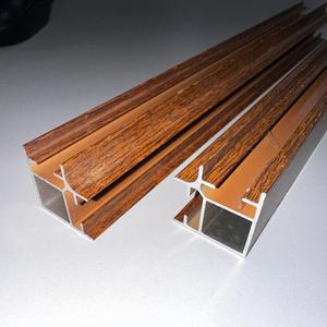 อลูมิเนียมลายไม้ใช้สําหรับประตูและหน้าต่าง ผลิตในโรงงานอลูมิเนียม song hong ของเวียดนาม - Product Image 2