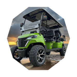 รถกอล์ฟอัจฉริยะ4ที่นั่งรถกอล์ฟยก150A ไฟฟ้าแบบออฟโรด - Product Image 5