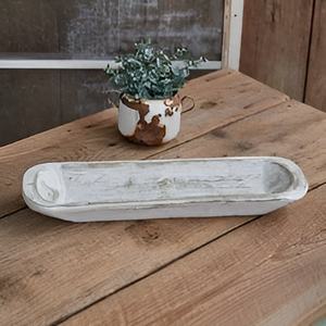 Bol à pâte en bois sculpté à la main de vente chaude durable et élégant pour les fêtes et le parfum de bougie bol à pâte en bois de vache en gros - Product Image 3
