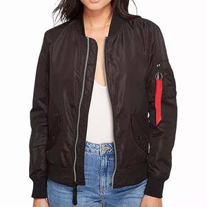 Chaqueta Bomber de Mujer Tejida a Crochet, Transpirable, Ecológica, de Secado Rápido, de Alta Calidad, Personalizable, al por Mayor - Product Image 1