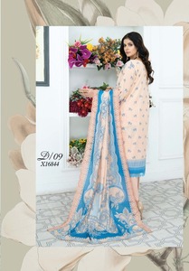 Vente chaude pakistanaise coton/pelouse Shalwar Kameez costumes robes femmes coton/pelouse costumes vêtements d'été femmes vêtements - Product Image 3