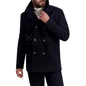 Chaqueta de lana para hombre hecha a medida de gran tamaño más vendida Chaqueta de lana para hombre de precio barato de último diseño - Product Image 4
