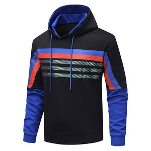 Best Quality Top Men's Casual Winter Fitness Clothing Thick Cotton Fleece Warm Breathable Tracksuits <b>Set</b> Printed Techniques - Product Image 3