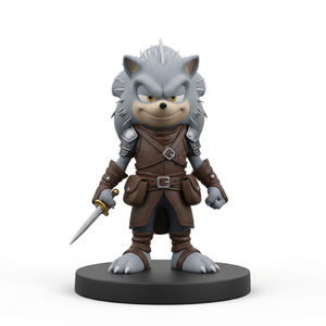 Figurine de hérisson en résine PVC sur mesure, modèle de figurine, ornement de bureau, figurines - Product Image 6