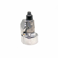 Prise de remorque en métal argenté à 7 broches ISO1721 connecteur électrique de remorque 12N 7 broches avec connecteur à pince à vis