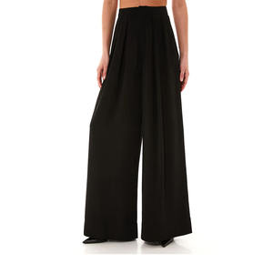 Pantalons skinny pour femmes de haute couture, décontractés, taille élastique, longueur totale, formel, en coton mélangé, respirant, écologique, Vietnam - Product Image 1