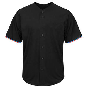 Maillot de baseball Hip Hop à manches courtes personnalisé et bon marché vente en gros vêtements de plein air uniforme pour adultes vêtements de softball - Product Image 2