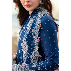 Ensemble de costumes pour femmes Qalamkar SAHIL Luxury Lawn'25 FK-05 Aurora TC-1191 - Product Image 6