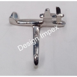 Crochet mural Cycle argent avec 2 supports Meilleure vente crochets en fonte d'aluminium crochet décoratif en métal pour porte-serviettes clé - Product Image 6