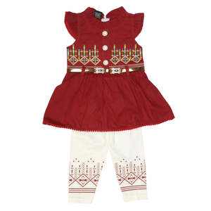 Girls Suits- Maroon - Product Image 1