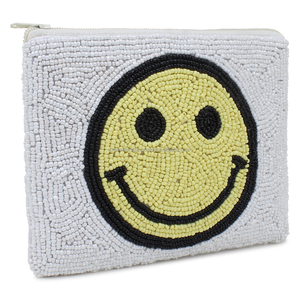 Porte-monnaie en coton perlé pour soirée de fête pour femmes avec fermeture à glissière, design coloré personnalisé, logo et taille personnalisés pour femmes - Product Image 2