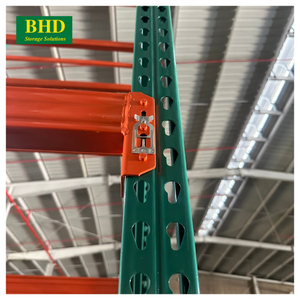 BHD Vietnam Meilleure vente US Standard Palette Rack Acier RAL6000 Pour la gestion des stocks d'entrepôt - Product Image 4