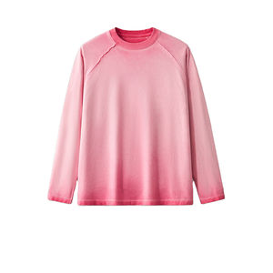 Meilleure vente Sweat-shirt pour homme 100% coton à séchage rapide et anti-rides à manches longues avec impression Sweat-shirt à col long de haute qualité - Product Image 2