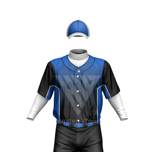 Meilleur fournisseur nouveauté 100% polyester respirant uniformes de baseball pour logo personnalisé imprimé ensembles de vêtements de sport uniforme - Product Image 4