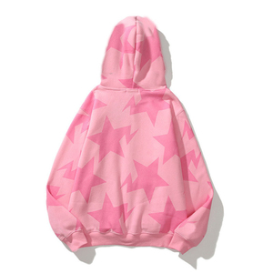 Sudadera con capucha de gran tamaño negra más vendida 100% algodón French Terry logotipo personalizado bordado de alta calidad estampado de diamantes de imitación invierno completo - Product Image 2