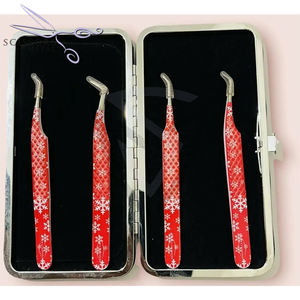 ที่ปัดขนตาปลอมแบบใหม่แหนบแบบนำกลับมาใช้ใหม่ได้แหนบต่อขนตาปลอมแบบสแตนเลสอุปกรณ์ต่อขนตาคลัสเตอร์ - Product Image 6