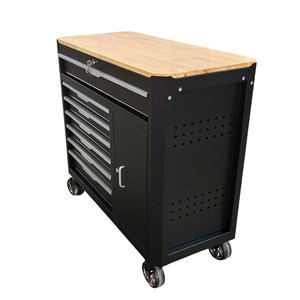 Chariot de rangement d'outils pour atelier PHIXWELL, nouveau, avec plateau <span class=keywords><strong>en</strong></span> <span class=keywords><strong>bois</strong></span>, <span class=keywords><strong>kit</strong></span> d'outils de réparation automobile - Product Image 6