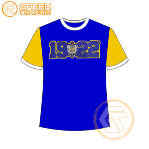 Venta al por mayor Sigma Gamma Rho mujeres camiseta hermandad ropa algodón Jersey alta calidad transpirable camiseta mujeres ropa griega - Product Image 4