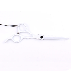 Juego de Tijeras Profesionales para Cortar el Cabello de Salón de Belleza, Hojas de Acero Inoxidable, Mango Mediano Afilado, Venta al por Mayor en Pakistán - Product Image 5