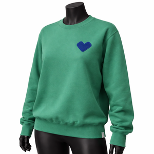 Sweat-shirt à capuche brodé de couleur unie pour femmes, tissu tricoté doux, pull décontracté surdimensionné pour l'automne/hiver, usage quotidien - Product Image 3