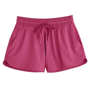 OEM Wholesale Factory Oem Women Running Shorts <b>Polyester</b> Spandex Sports Yoga <b>Boxer</b> Gym Women Booty Shorts ODM - Product Image 2