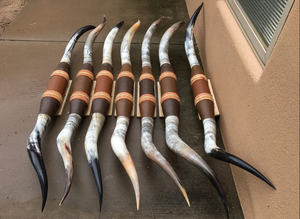 Bocina montada en claxon Natural, producto en oferta, par de bocina para decoración de pared - Product Image 5