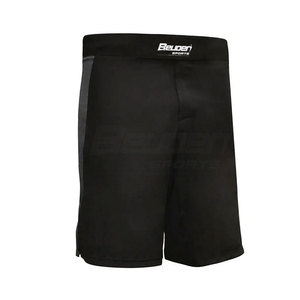 Nuevos Shorts MMA para Hombre de Color Sólido, Cintura Elástica, Casuales, Transpirables, de Secado Rápido, Servicio OEM, Diseño Personalizado al por Mayor - Product Image 1