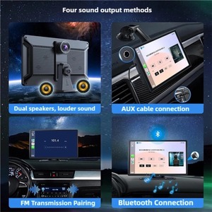 Portátil Universal 9 13 pulgadas pantalla táctil Multimedia coche <span class=keywords><strong>Android</strong></span> REPRODUCTOR DE DVD unidad principal <span class=keywords><strong>Android</strong></span> Radio coches - Product Image 6