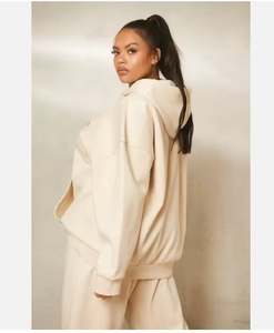 Sudadera con capucha de gran tamaño de algodón 100% de talla grande para mujer, cordón con capucha de invierno informal con bolsillo frontal, técnicas de tinte de corbata - Product Image 3