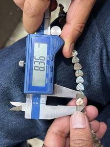 ที่กำหนดเองทำรูปหัวใจธรรมชาติหอยเป๋าฮื้อแม่ของลูกปัดมุกเหมาะสำหรับนักออกแบบเครื่องประดับและร้านค้าลูกปัดสำหรับการขาย - Product Image 2