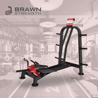 Équipement de musculation pour salle de sport commercial, barre en T avec poids, entraînement de force, équipement de musculation OEM ODM